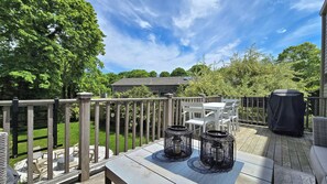 Relax and enjoy the comfortable deck