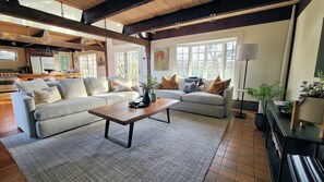 Home has comfortable furniture and stylish decor