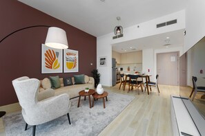 Holiday rental with balcony located on Yas Island close to all main attractions in Abu Dhabi