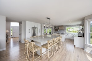 dining area with seating for 12 