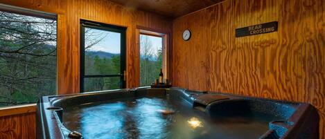 Hot Tub in private room