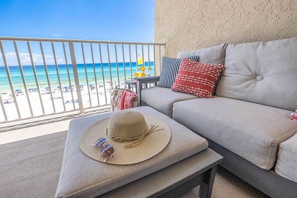 Relax on the balcony