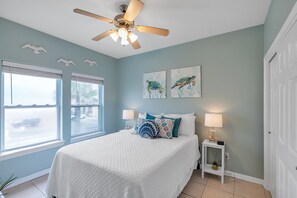 Ceiling Fan, Indoors, Home Decor, Bed, Furniture
