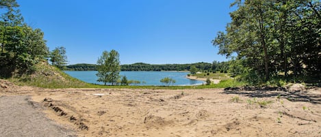 Directly across the street from the property is the Dune Harbor park. It is currently being renovated and will re-open in 2023.