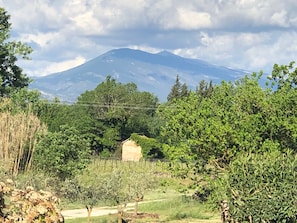 Vue sur le célèbre Mont Ventoux