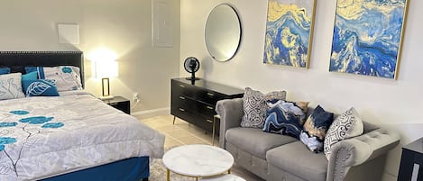 Stylish Bedroom /living room