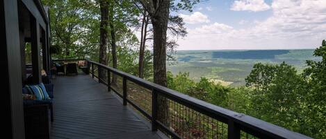 Private deck and mountain views just for you