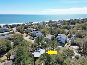 Windrush Aerial View to Beach