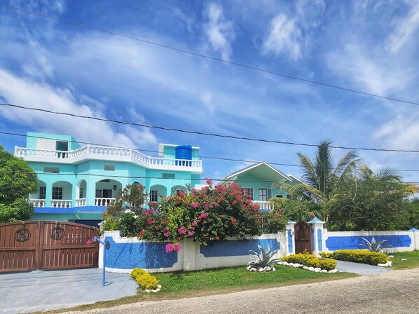 view of villa from the road