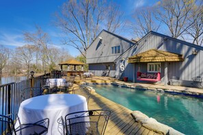 Furnished Deck | Private Pool | Outdoor Dining