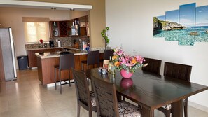 Kitchen and Dining Area