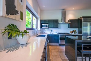 All new state of the art kitchen  