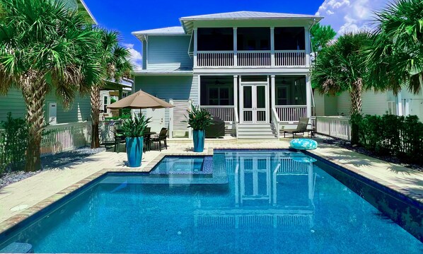 Private Saltwater Pool and Spa