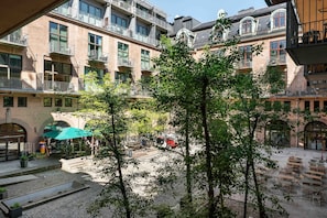 Blick auf den Innenhof