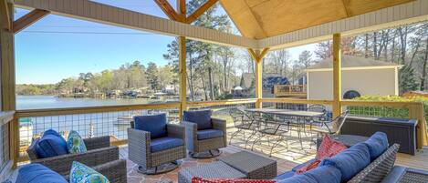 Jackson Vacation Rental | 3BR | 2.5BA | 2,700 Sq Ft | Stairs to Access