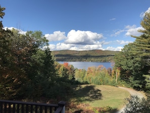View from the deck in early fall