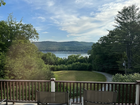 View from the deck