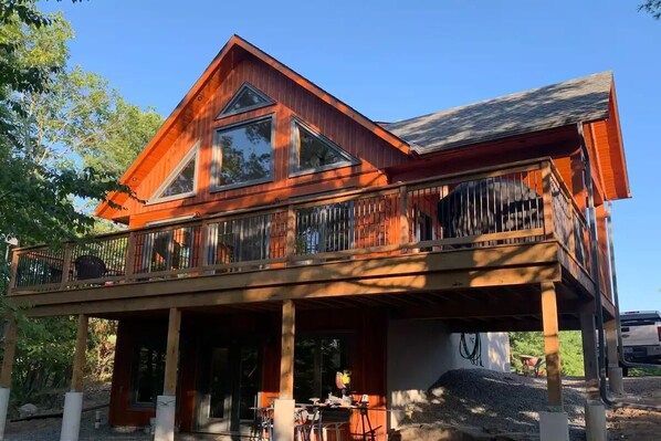 Back of cottage 
