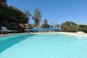Schwimmbad des Ferienhauses