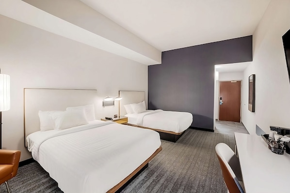 Comfortable 2 Queen beds; perfect for your vacation!