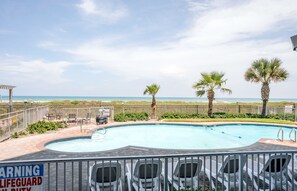 Aquarius Condominiums is home to a sparking pool, bubbling hot tub, and endless beach views.