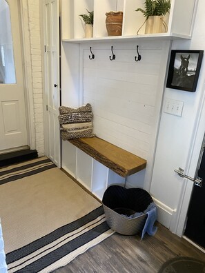 Entry mudroom