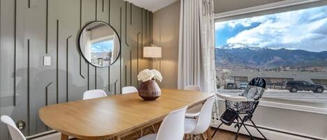 Dining taken to the next level with breathtaking views of Pikes Peak!