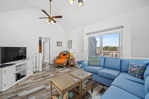 Plenty of space in this living room to gather and spend time together!