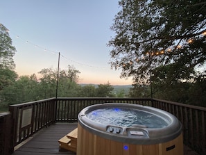 Hot Tub on private deck