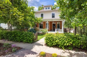 Lovely front yard and porch