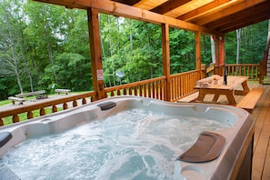 Bain à remous extérieur