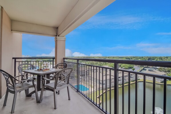 Balcony with Golf View
