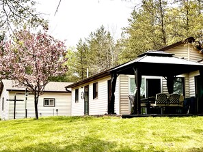 Outdoor Gazebo with Grill for your summer favorites!