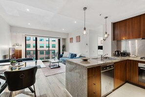 Kitchen-Living View