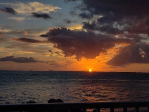 Sunsets all year long, right out the front door