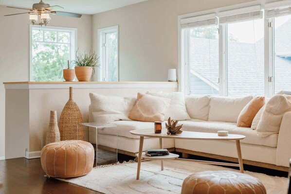 Upstairs living room