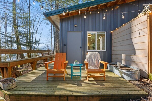 "Private and serene!" Justin