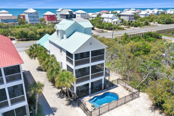 Private Pool and Multiple Screened Decks