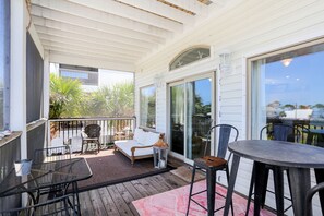Bay Front Screened Deck on Main Floor