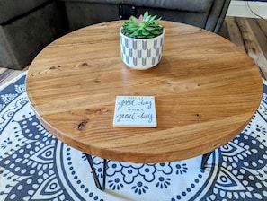 Coffee table.
