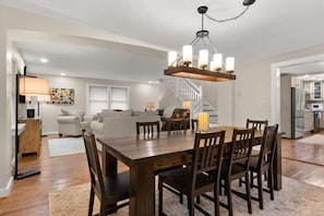Get ready to feast with family and friends at our spacious 8-seater dining table.