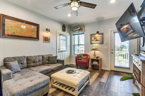 Unit 1 Living Room | Smart TV