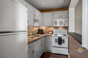 Prepare your favorite meals in our stylish, fully-equipped kitchen