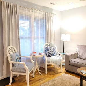 Plenty of space to play, relax, or share stories from the "old" days. 