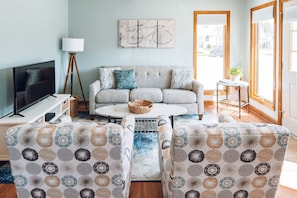 Spacious Living Space w/ Smart TV