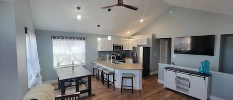 Kitchen and Dining Area (Upstairs)