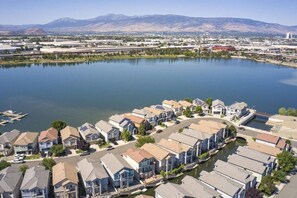 Our neighborhood on the marina.