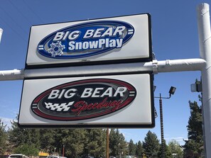 Nearby snow tubing & electric go karting- 0.7 miles  away