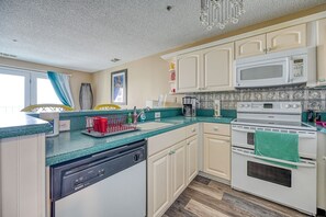 Kitchen with Oceanfront Views