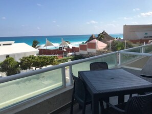 Your private Caribbean Sea view balcony!